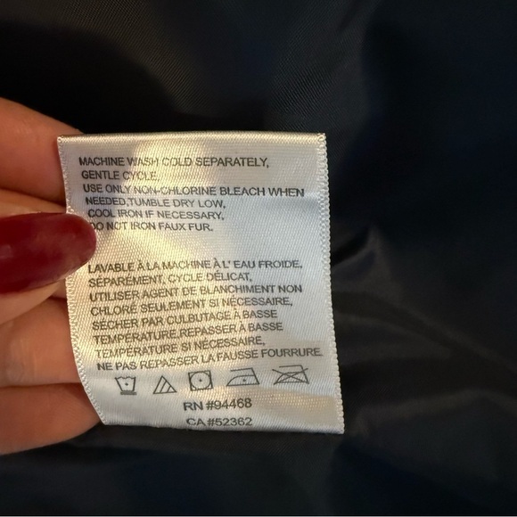 Laundry by Design Dark Blue Quilted Utility Jacket size: M - Picture 14 of 17